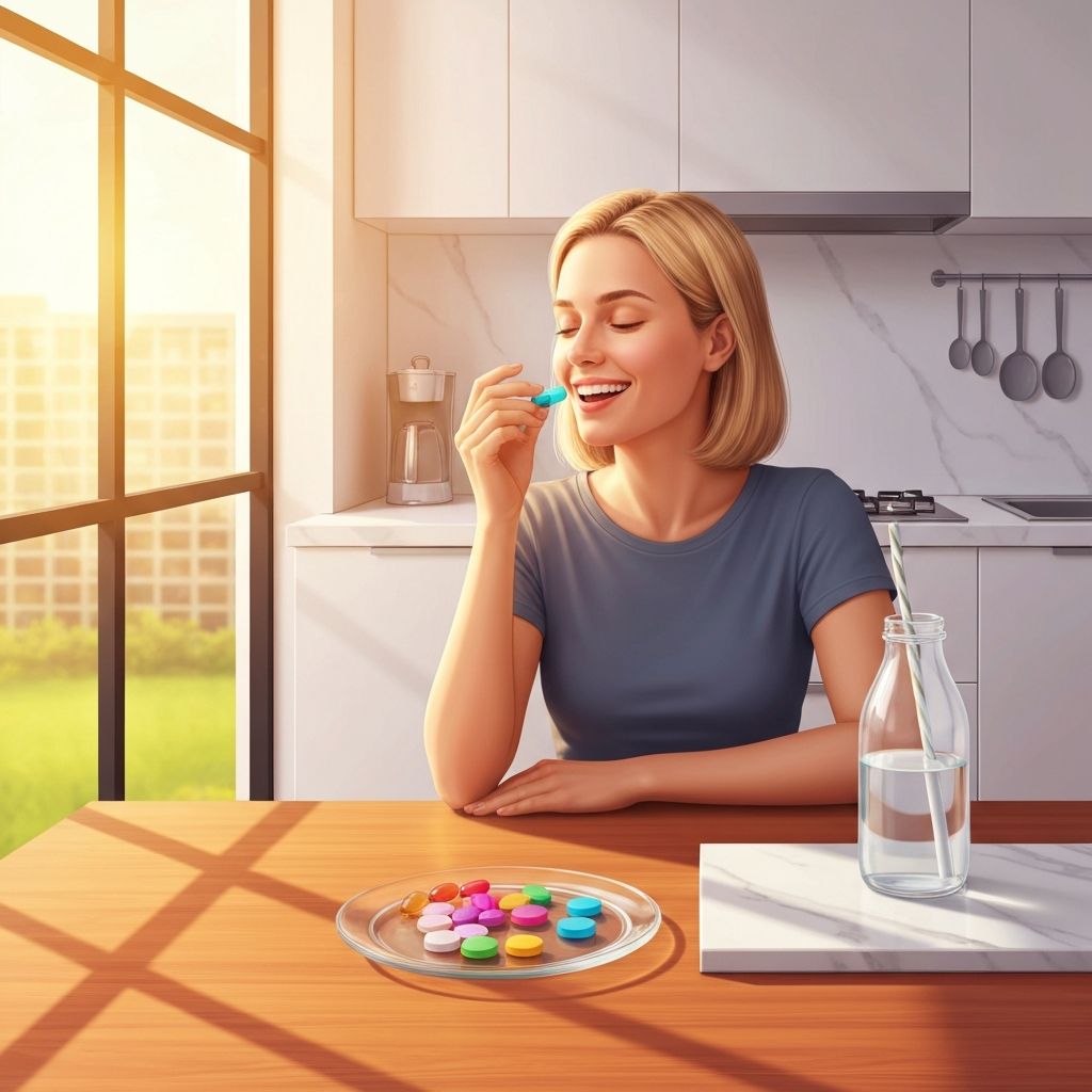 Morning supplement routine