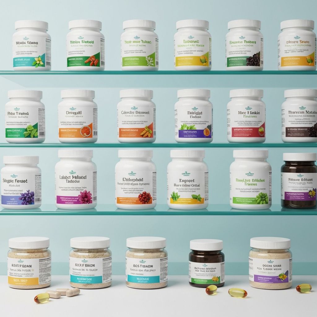 Supplement product information format